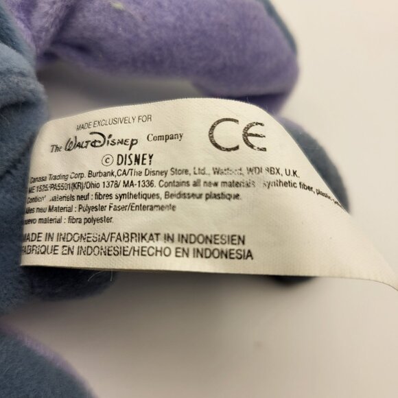 Vintage Walt Disney Company Eeyore Stuffed Plush 9" Donkey Beanie - Picture 14 of 16